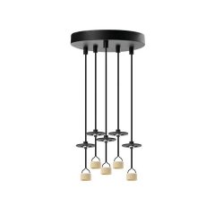 Podstawa lampy wisząca 4L Lucas BK AZ6191 Azzardo