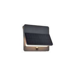 Lampa natynkowa ścienna LED 12,6W solarna ALETA SOLAR 6915401118 Lutec
