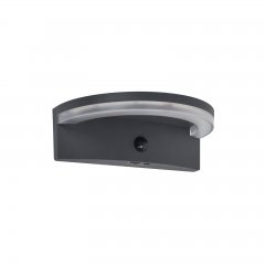 Lampa natynkowa ścienna LED 7W solarna z czujnikiem VYZOR SOLAR 6915701335 Lutec