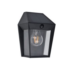 Lampa natynkowa ścienna solarna z czujnikiem AVONY SOLAR 6916002330 Lutec