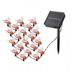 Ozdobne zewnętrzne solarne lampki pszczółki LED 0,06W BOBUS 77002 Rabalux