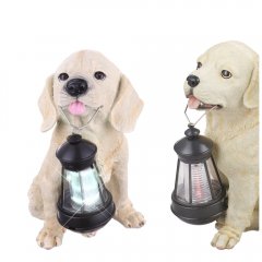 Lampa solarna LED 0,06W Pies z latarnia SOLAR 33372 Globo