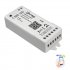 Kontroler do pasków LED RGBW+CCT+DIMM 12/24V DC 120W/240W Wi-Fi SMART WOJ+05642 Spectrum