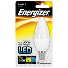 Żarówka LED świeczka E14 5.9W S8700 Energizer