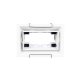 Pierścień do oprawy wpuszczanej biały MODULAR H180.02 MaxLight
