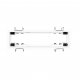 Pierścień do oprawy wpuszczanej biały MODULAR H180.03 MaxLight