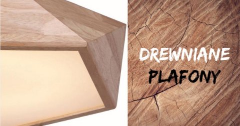 Plafony z drewna