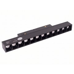 Oprawa szynowa LED 10W Raster 23cm Dali MAGNETIC czarna M0004D MaxLight
