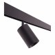 Lampa reflektor spot szynowy Reflektor 18W On/Off MAGNETIC czarna M0010N MaxLight