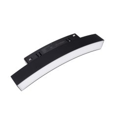 Oprawa szynowa LED 6W Linia łukowa Zigbee MAGNETIC czarna M0037Z MaxLight