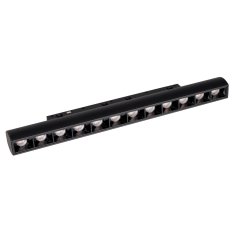 Oprawa szynowa Raster obrotowy 12W On / Off MICRO11 czarna N0003N MaxLight