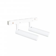Lampa reflektor spot szynowy Reflektor 2x5W On / Off MAGNETIC biała M0048N MaxLight