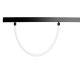 Oprawa szynowa LED 20W Wąż 2m On/Off MAGNETIC czarna M0022N MaxLight