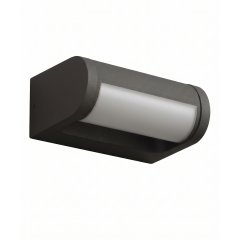 Lampa natynkowa ścienna LED 12W szara IP65 SOLDEN W0464 MaxLight