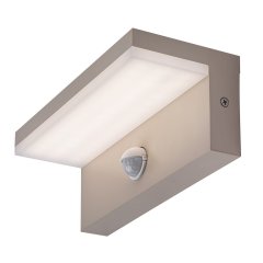 Lampa natynkowa ścienna z czujnikiem LED 9W IP54 ZARAGOZA 77220 Rabalux