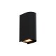Lampa natynkowa ścienna LED 12W czarna IP65 BADIA W0469 MaxLight