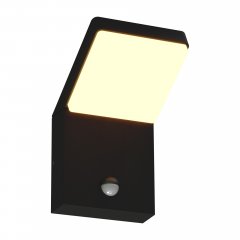 Lampa natynkowa ścienna LED 20W czarna IP65 FISS W0472 MaxLight