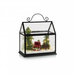 Ozdoba stołowa LED 3,6W czerwona HOUSE WITH LIGHT 704792 Markslojd