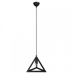 Lampa wisząca ROMB 6804 / 1 BLACK Elem