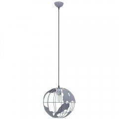 Lampa wisząca PLANETA 6862 / 1 GREY MAT Elem
