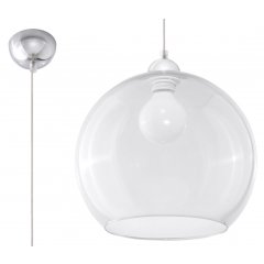 Lampa wisząca BALL Transparentny SL.0248 Sollux