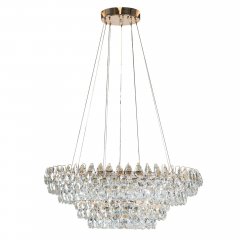 Lampa wisząca LED 180W BARLETTA 60 + 100 przezroczysta AZ6904 Azzardo