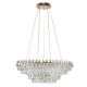 Lampa wisząca LED 180W BARLETTA 60+100 przezroczysta AZ6904 Azzardo