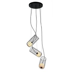 Lampa wisząca Coco MDM-3941 / 3 BK Italux