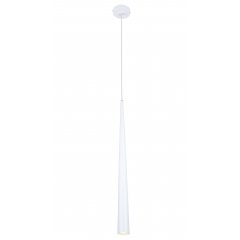 Lampa wisząca długa biała SLIM P0003 MaxLight
