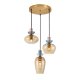 Lampa wisząca FANDA PND-31882-3A-GD-AMB Italux