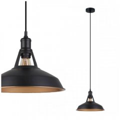 Lampa wisząca Freya MDM-2315 / 1 M BK + GD Italux