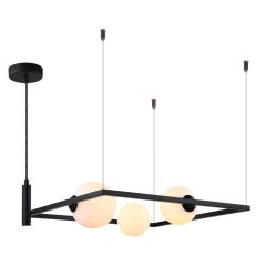 Lampa wisząca Gareth MDM-3975 / 3 BK Italux