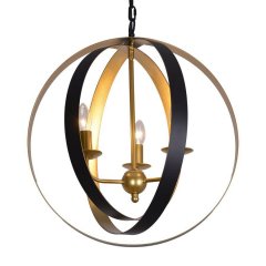 Lampa wisząca Kaia MD-BR16483-D3-B / G Italux