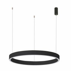 Lampa wisząca LED 100W BRASCO UP DOWN PND-56215D-100RPP-BK-3KS4K-TRDIMM Italux