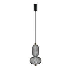 Lampa wisząca LED 10W Marco PND-84283-2-BK Italux