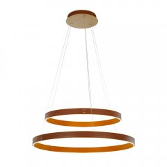 Lampa wisząca LED 115W MANEZIA PND-270160-2A-GD Italux