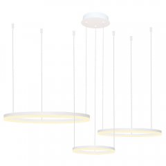 Lampa wisząca LED 120W HALO CCT WH + Pilot AZ4971 Azzardo