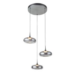 Lampa wisząca LED 21W TENELE PND-24028-3A-SILV Italux