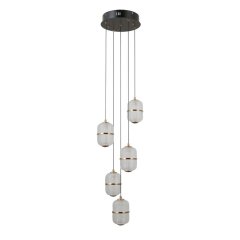 Lampa wisząca LED 28W ALANI PND-34375-5-BK Italux