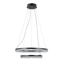 Lampa wisząca LED 36W BARLO PND-34526-2L-BK Italux