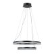 Lampa wisząca LED 36W BARLO PND-34526-2L-BK Italux