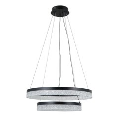 Lampa wisząca LED 36W PANTAL PND-34533-2L-BK Italux