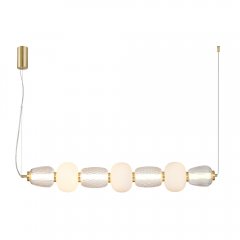 Lampa wisząca LED 42W ERIS PND-98374-42W-GD Italux