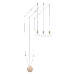 Lampa wisząca LED 48W FRIAS LE41631 Luces Exclusivas