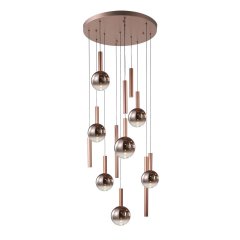 Lampa wisząca LED 60W CAMINO PND-24038-12A-COPP Italux