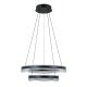 Lampa wisząca LED 70W MORTE PND-34535-2L-BK Italux