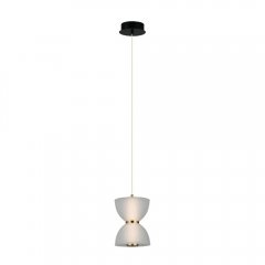 Lampa wisząca LED 8W TICA PND-83949-1-BK Italux