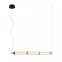 Lampa wisząca LED 9W SANPO PND-26384-3-GD-CL Italux