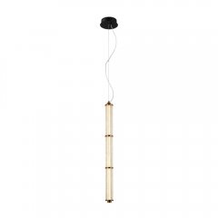 Lampa wisząca LED 9W SANPO PND-26384-3V-GD-CL Italux