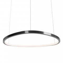 Lampa wisząca LED 37W czarna CAYENNE 80cm P0662D MaxLight